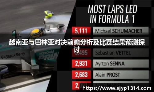 越南亚与巴林亚对决前瞻分析及比赛结果预测探讨